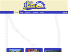 Tablet Screenshot of orientexpressmodels.com.au